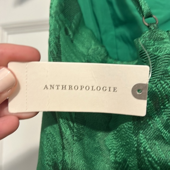 Emerald green Anthropologie bubble dress size 6 - Picture 3 of 4